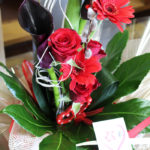 Pour la Saint Valentin, voici un exemple de bouquet haut