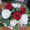 Bouquet bulle de 7 roses - Couleur au choix