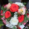 Bouquet bulle de 7 roses - Couleur au choix – Image 2