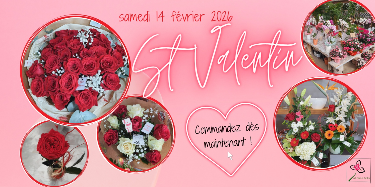 Découvrez nos produits pour la St Valentin et commandez dès maintenant